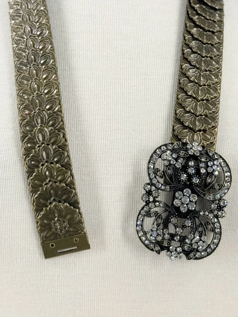 Kelli Kouri Vintage Stretch Metal Belt